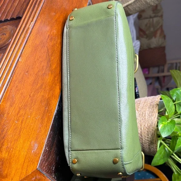 NWT Fossil Talia hobo comes with wallet chive Suede & Leather Shoulder Hobo Bag - Picture 14 of 14